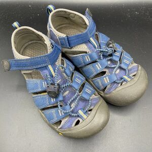 Keen Newport Navy Blue Hiking Trail Washable Outdoor Sandals Youth Size 2
